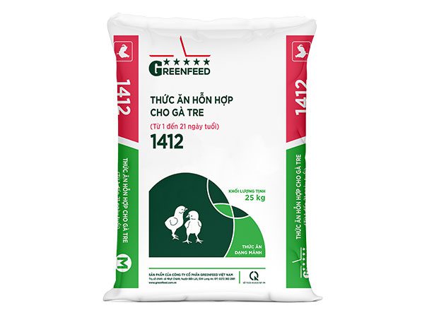 Thức ăn hỗn hợp cho gà tre (1412)