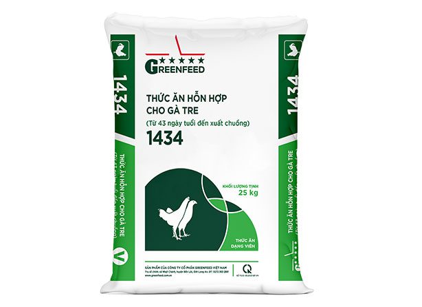 Thức ăn hỗn hợp cho gà tre (1434)