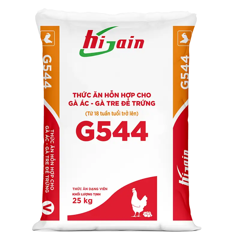 Thức ăn hỗn hợp cho gà ác - gà tre đẻ trứng (G544)