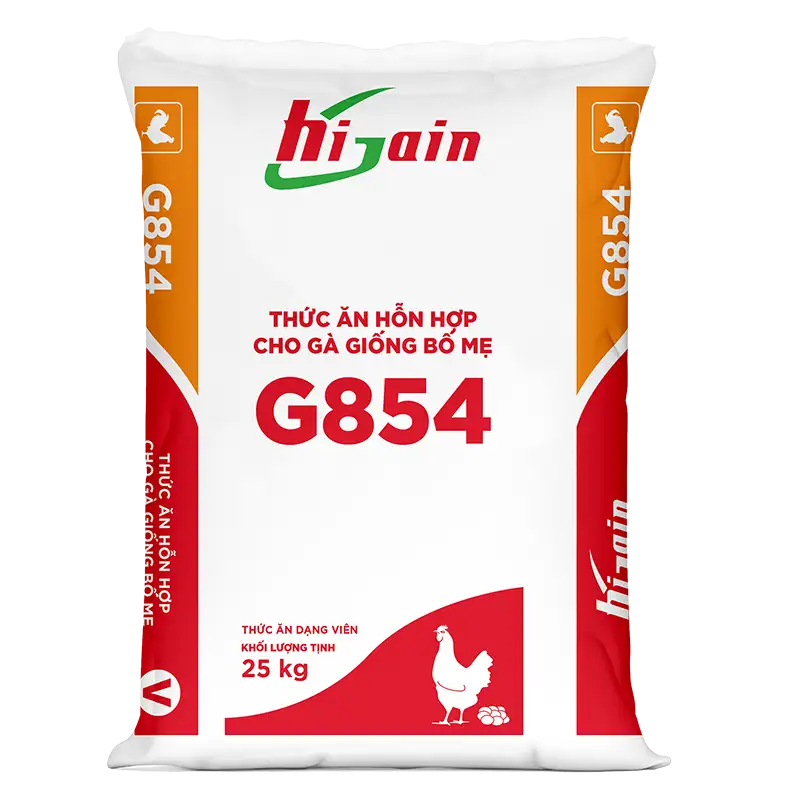 Thức ăn hỗn hợp cho gà giống bố mẹ hướng thịt (G854)
