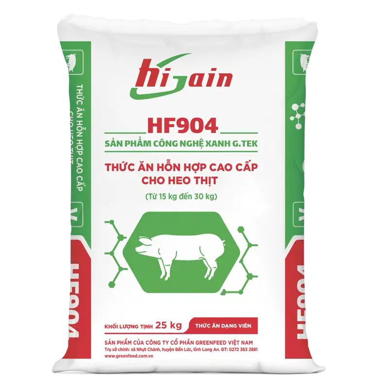 Thức ăn hỗn hợp cao cấp cho heo thịt (HF904)