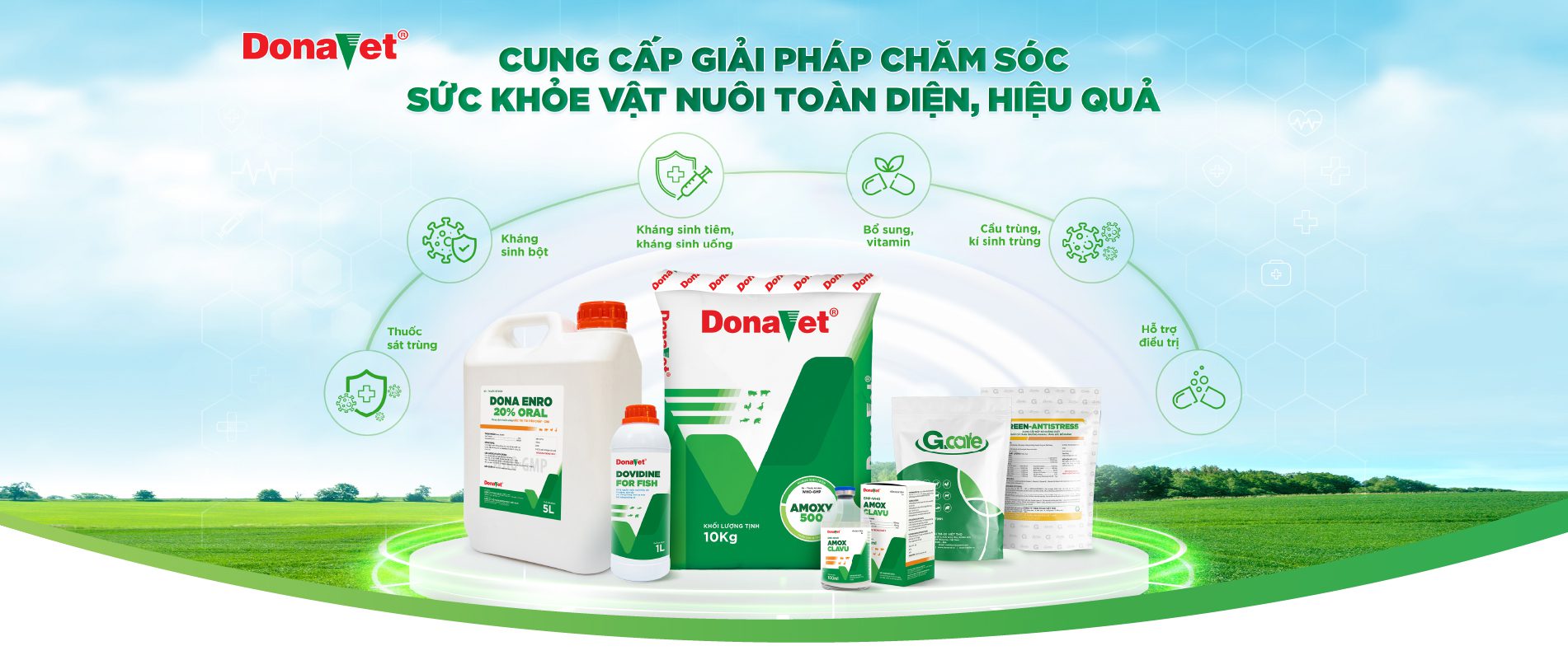 Cung cấp giải pháp chăm sóc sức khỏe vật nuôi toàn diện, hiệu quả